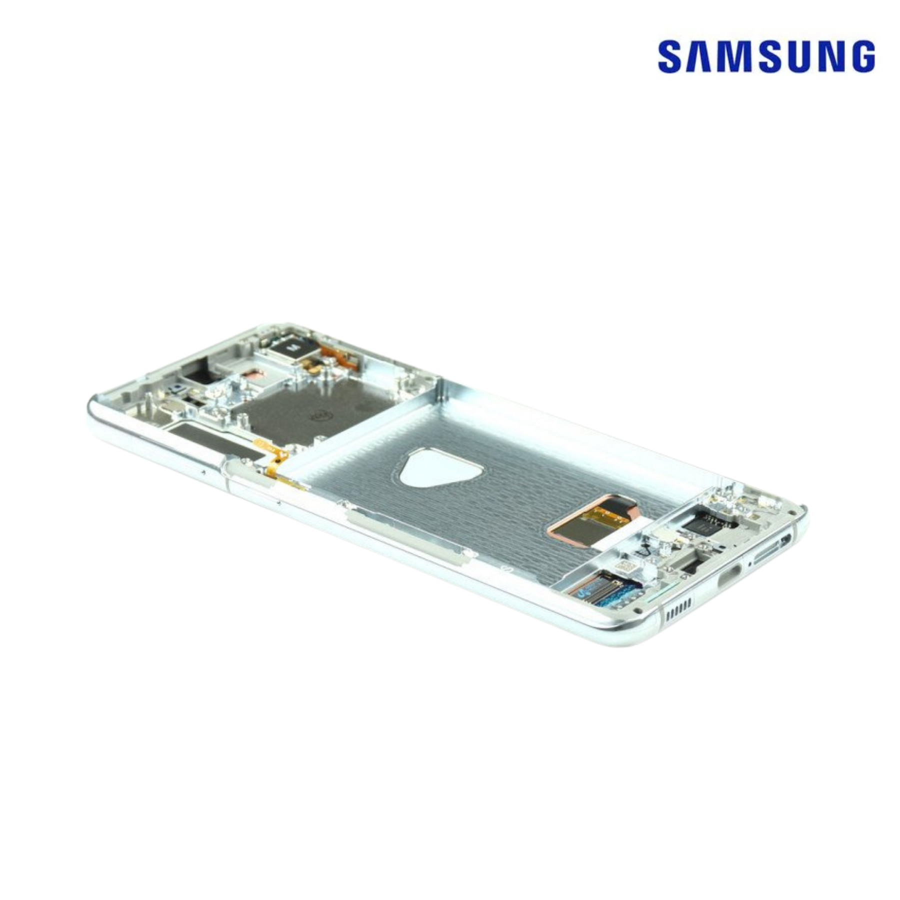 SAMSUNG S10 / SM-G973 PRISM WHITE/SILVER LCD
